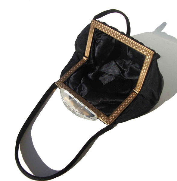 1940s Lucite Clasp Bag - Metro Retro Vintage