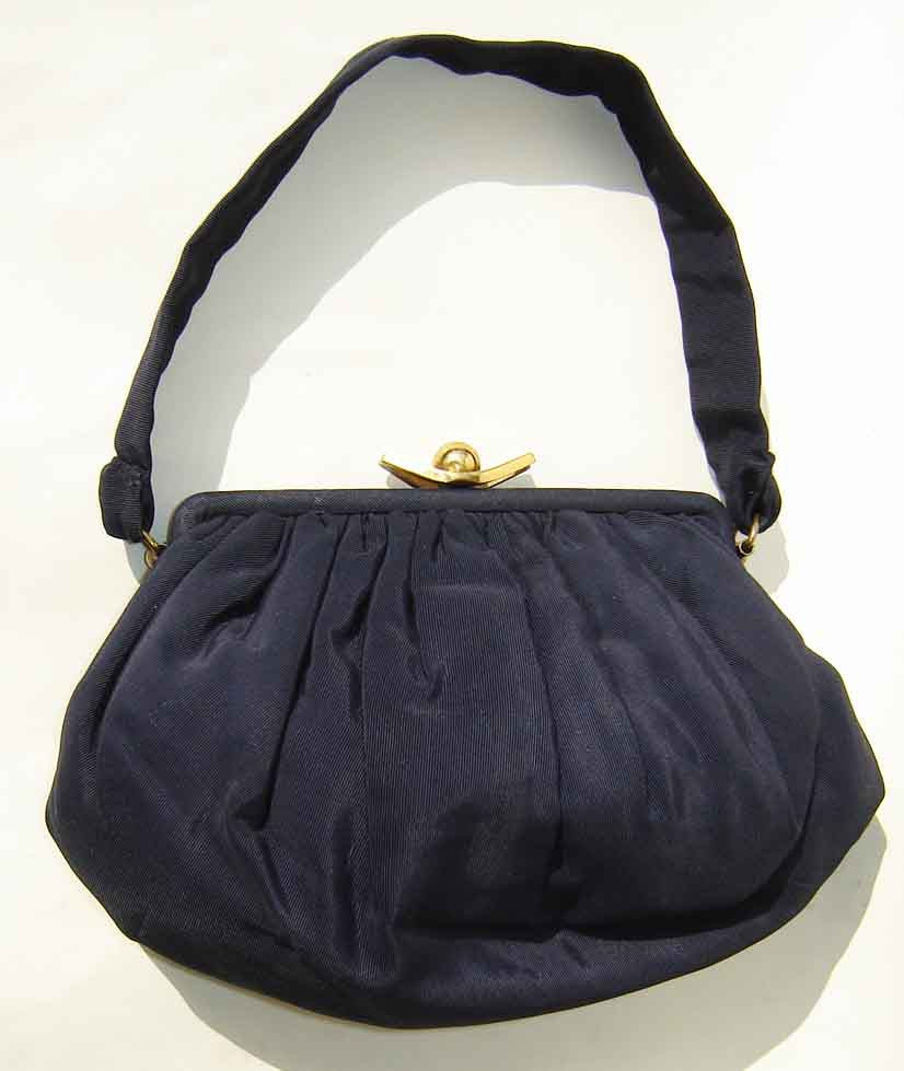 Vintage 30s Faille Handbag
